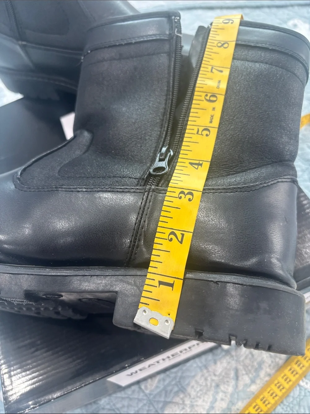Weatherproof Black Men's Rain & Snow Boots